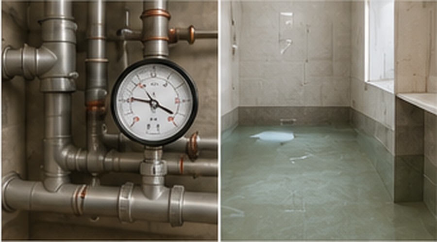 管線壓力測試與防水蓄水測試